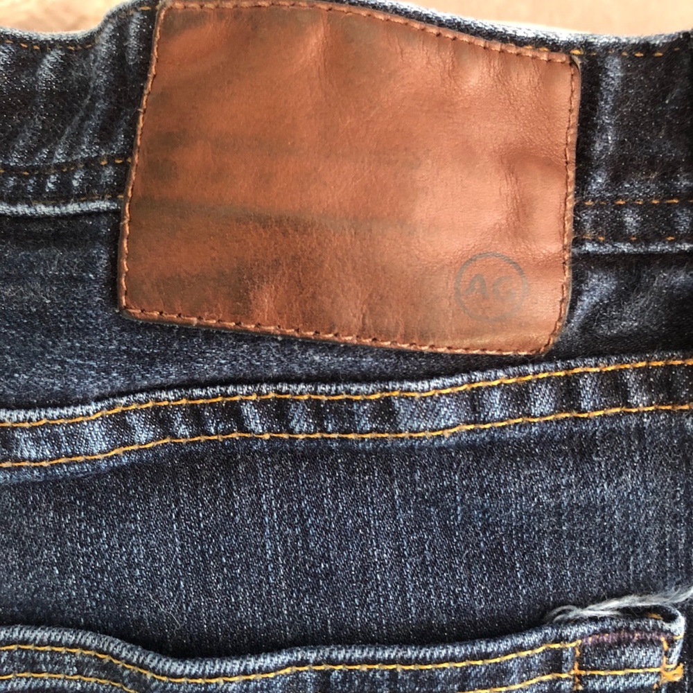 AG “The Graduate” Tailored Leg Denim Blue Jeans - Picture 4 of 6